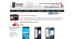 Desktop Screenshot of blackberryrepairs.com